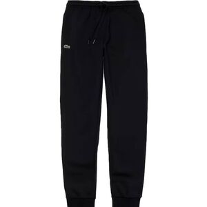 Men's Lacoste Fleece Sweatpants w/Elastic Leg Opening. Black-Size XXL / XXXL